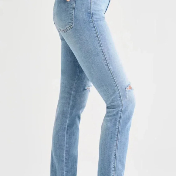 Midrise Straight Blue Jean 25 NWT - Picture 2 of 5